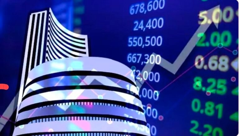 आज भारतीय शेयर बाजार में जबरदस्त तेजी देखने को मिली है। सेंसेक्स 349 अंक चढ़कर बंद हुआ, जबकि निफ्टी भी छलांग लगाकर 25,000 के पार निकल गया।